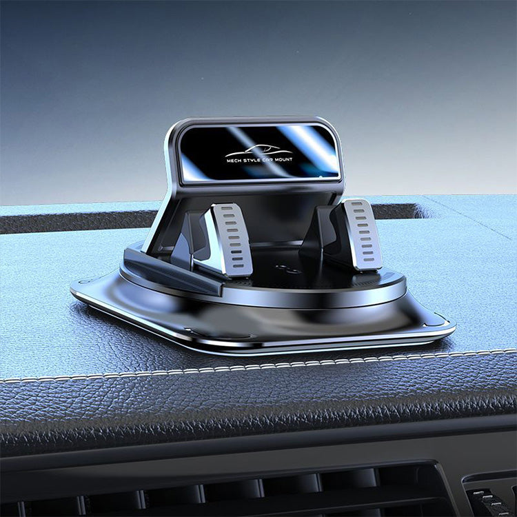 Car phone holder 360 degree rotation, suitablefor car navigation in-car dashboard, horizontaland vertica screen adjustment angle,suctioncup fixed non-slip mobile phone holdersuitable for iPhone and Android
