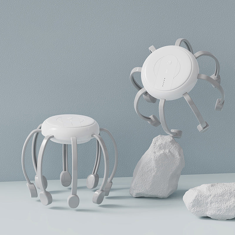 Intelligent Octopus Head Massager