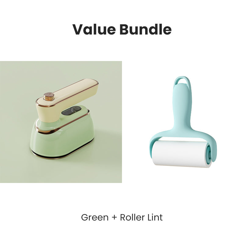 Foldable Handheld Steamer with 180° Rotating Handle