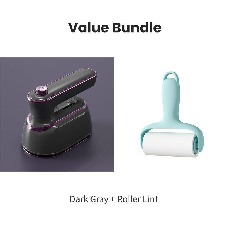 Foldable Handheld Steamer with 180° Rotating Handle