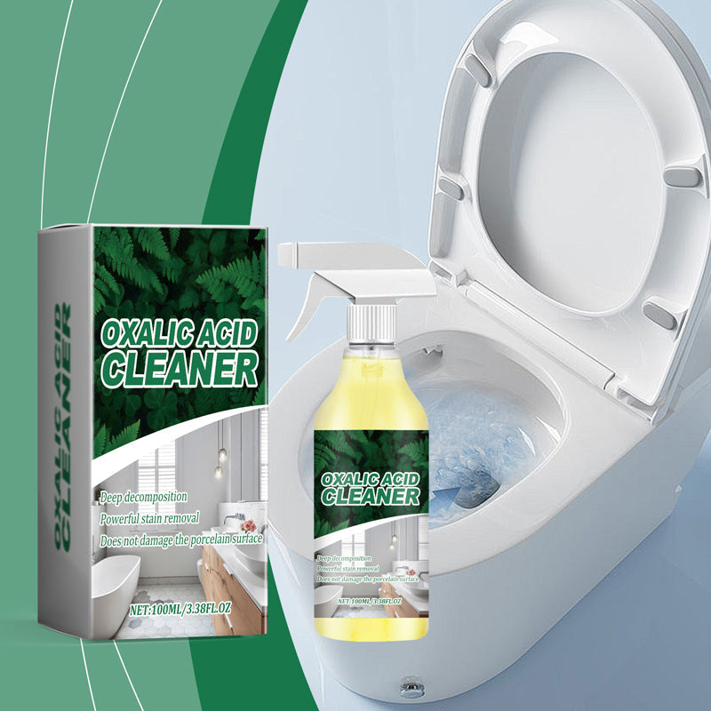 🥳2026 HOT SALE🥳💞50K+ SOLD!💥🔬 【CLEARANCE!】Molecular-Level Cleaning Tech! Oxalic Acid Cleaner Dissolves Rust & Limescale 78% OFF🚽✨