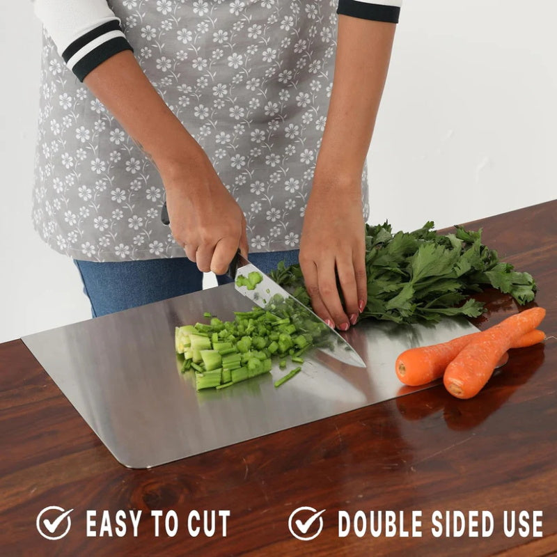 Stainless Steel Countertop Chopping Board