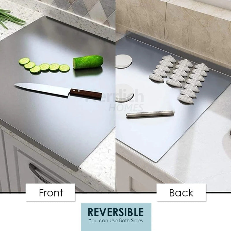 Stainless Steel Countertop Chopping Board