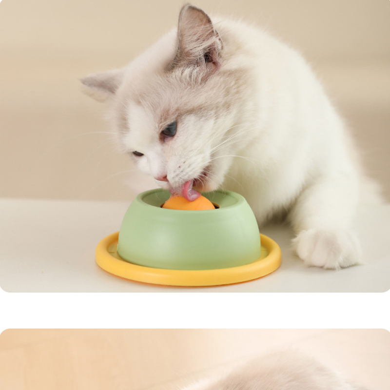 Interactive Cat Licking Toy Slow Feeder