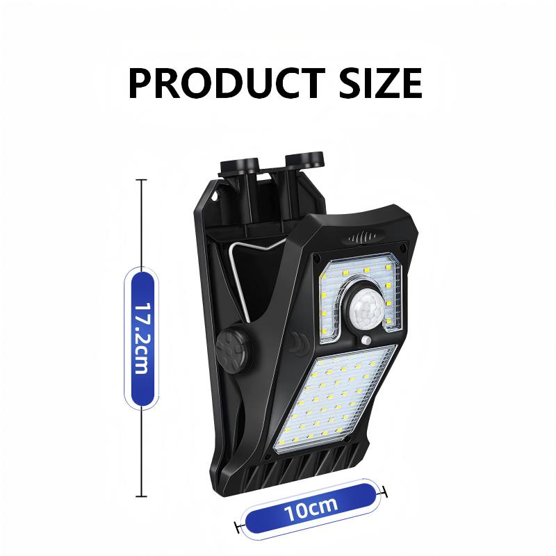 Installation-free Solar Clip-Lamp