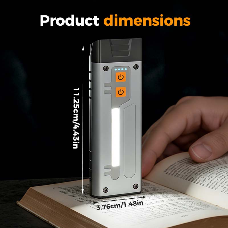 Rechargeable Magnetic EDC Flashlight