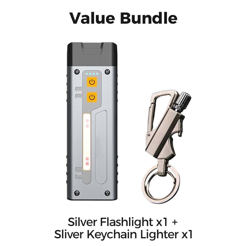 Rechargeable Magnetic EDC Flashlight
