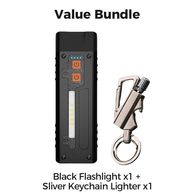 Rechargeable Magnetic EDC Flashlight