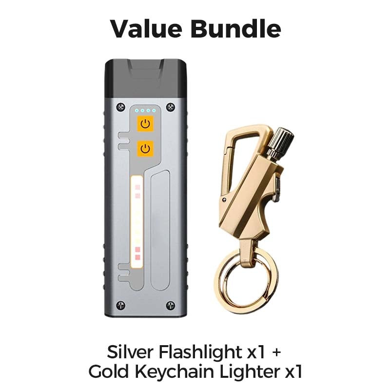 Rechargeable Magnetic EDC Flashlight