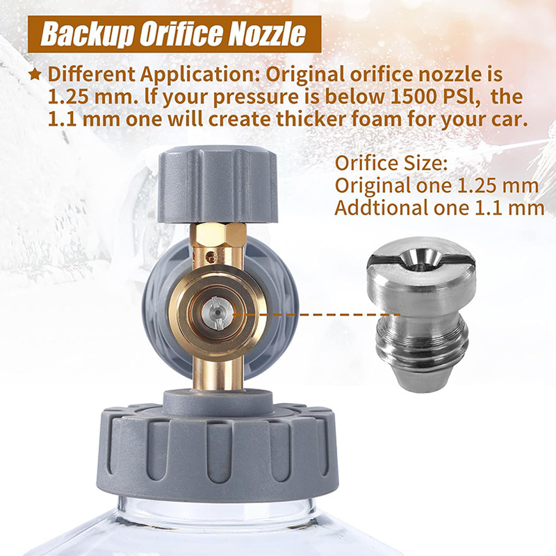 🧼 58% OFF NOW! 🚗 High-Pressure Foam Cannon – Thick Foam Coverage, Adjustable Spray & Fits All Standard Pressure Washers 💦