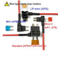 Nilight 12 Pack 12V Car Add-a-Circuit Fuse Tap Standard Mini Micro2 and Low Profile Taps 4 Types ATO ATC ATM APM Holder for Cars Trucks Boats