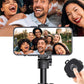 2026 New 4-in-1 Multifunctional mini Selfie Stick with 360° Rotation Compact Stylish Wireless Bluetooth Control Phone Holder for Selfies Video Recording Vlogging  - Stabilizer Camera,Maxinum extend to 16 inches ,Valentine's Day gift