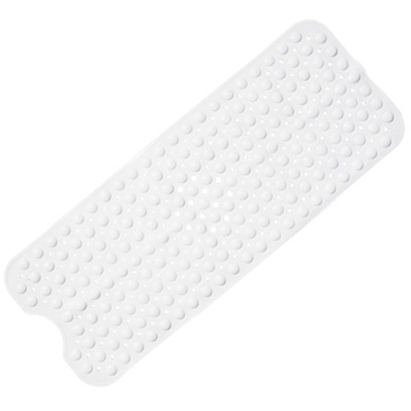 ZENO Bath Mat 100x40cm | Non-Slip Anti-Mould | 200 Suction Cups with Drain Holes | Large Rubber | Machine Washable & Durable