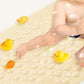 ZENO Bath Mat 100x40cm | Non-Slip Anti-Mould | 200 Suction Cups with Drain Holes | Large Rubber | Machine Washable & Durable