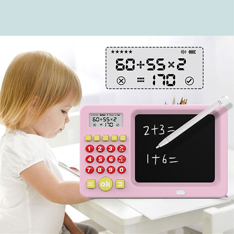 Electronic Math Toy for Kids6+ I Fun Learning Game for Addition,Subtraction, Multiplication & DivisionI Portable Brain Training EducationalToy to Boost Math Confidence at Home & On-the-Go-s