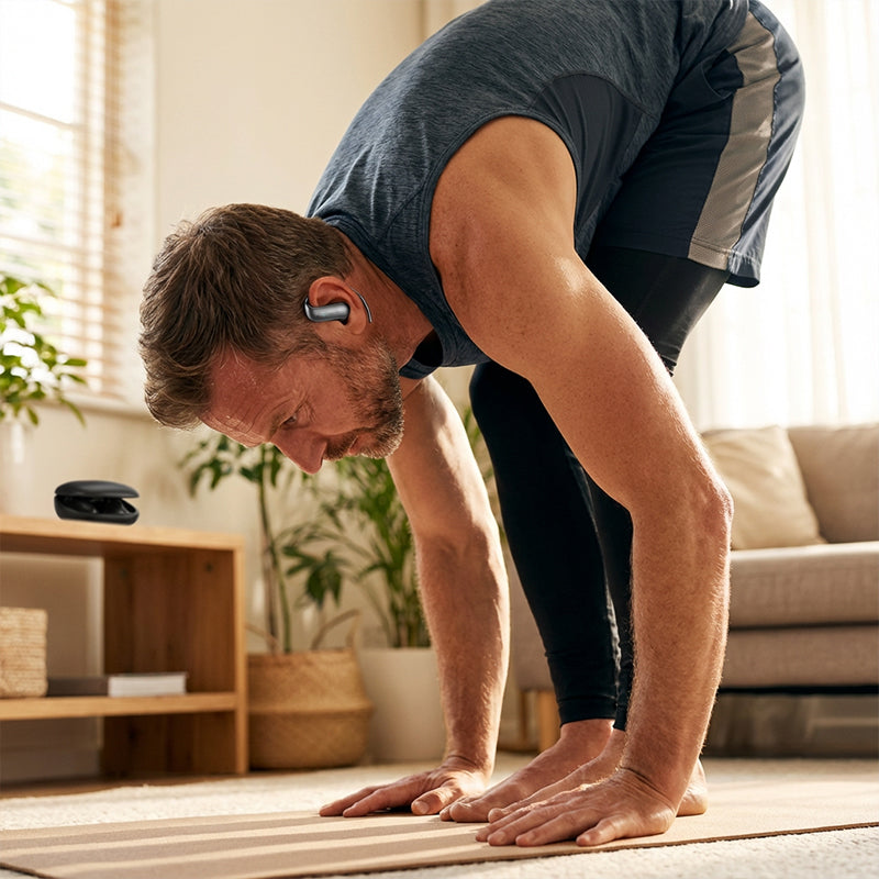 Comfort-Fit Wireless Bone Conduction Earbuds