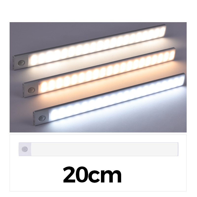 Ultra-Thin Under-Cabinet LED Motion Sensor Light