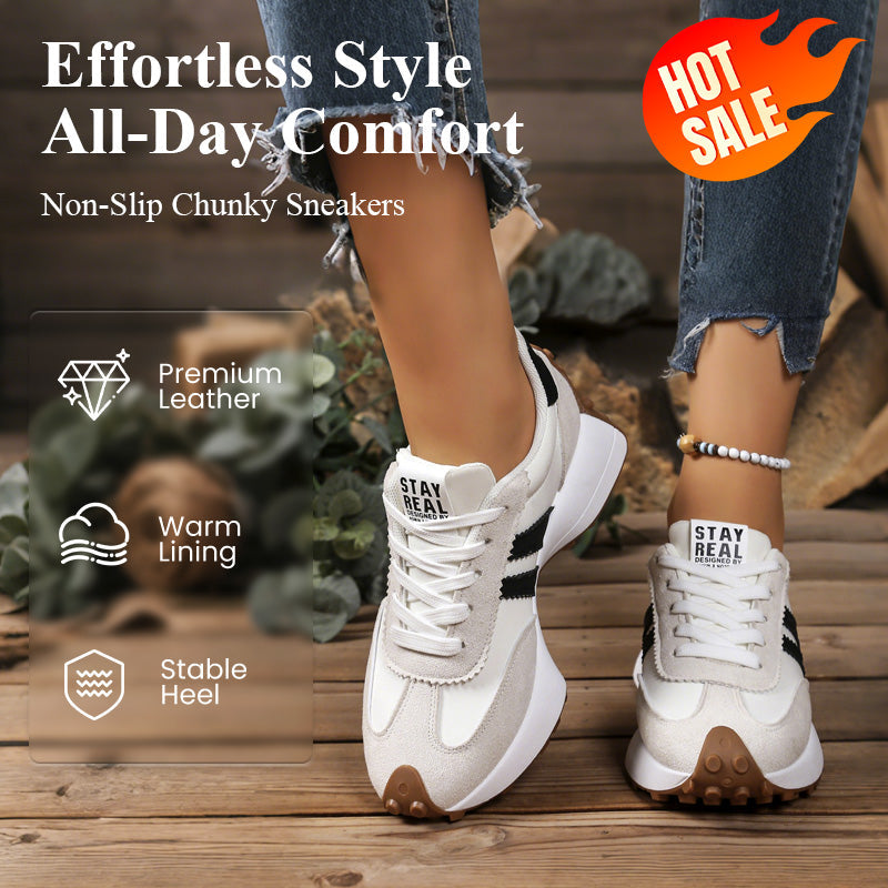 Women's Casual Non-Slip Chunky Sneakers