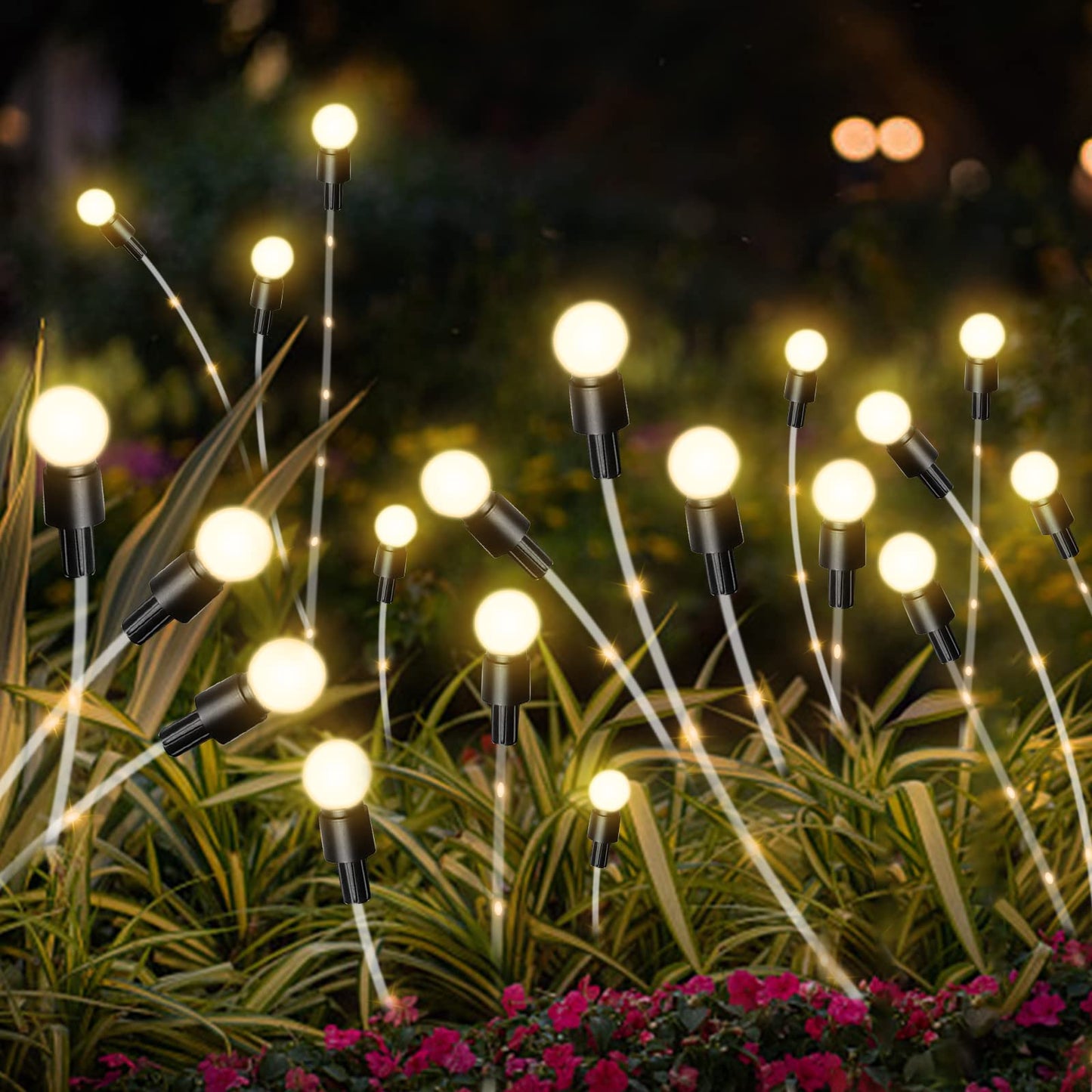 Solar Powered Firefly Light