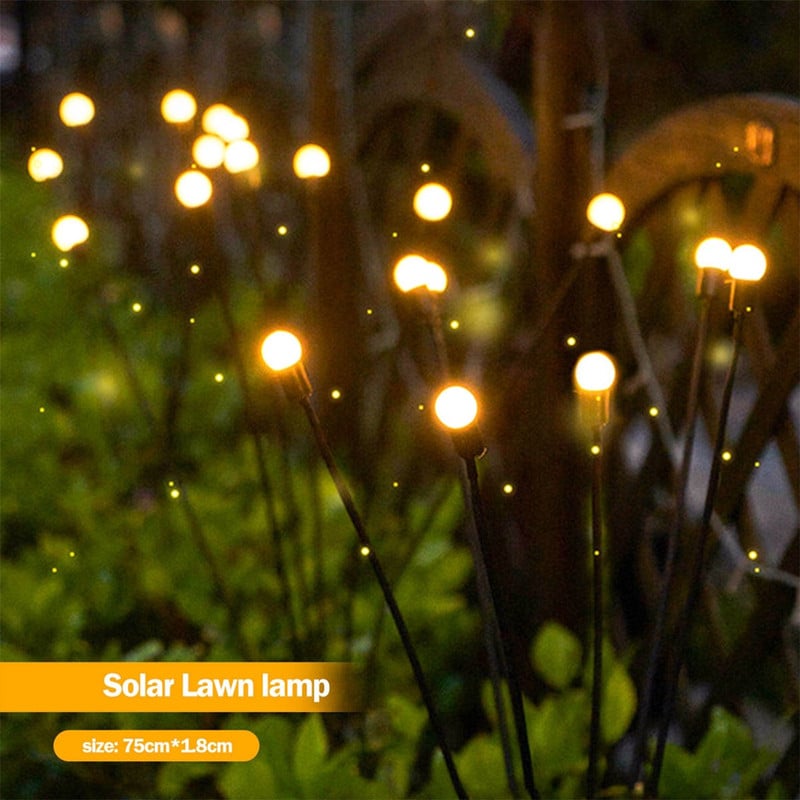 Solar Powered Firefly Light