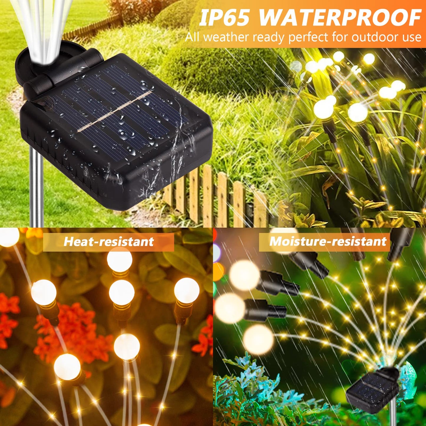 Solar Powered Firefly Light
