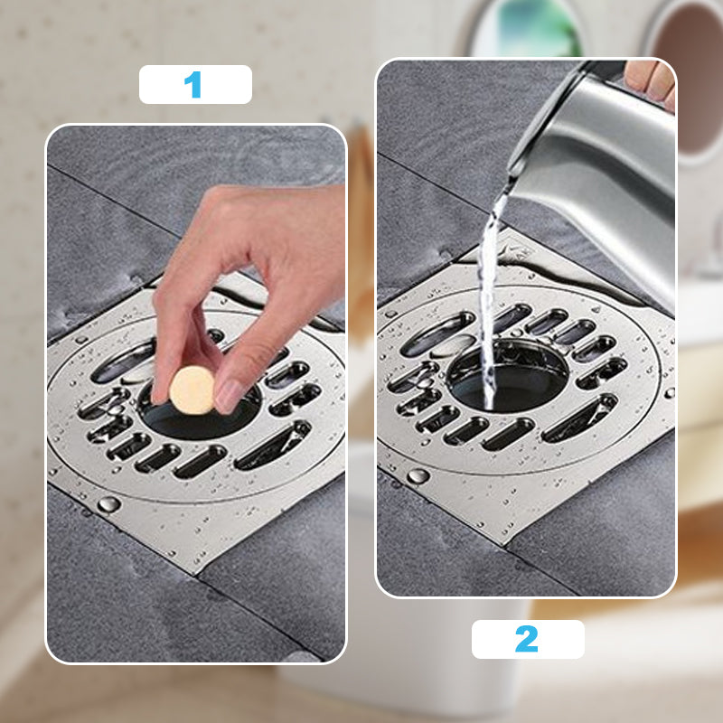 ❤️ BUY 1 GET 1 FREE! 🚰 Powerful Pipe Cleaning Effervescent Tablets – Dissolves hair & grease, deodorizes & antibacterial – For sinks, toilets & floor drains ✨