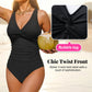 🥳2026 HOT SALE🥳💞50K+ SOLD!👵🏖️ 50% OFF! Women's One-Piece Swimsuit – Tummy control ruching, elegant twist-front. Wide straps stay put, no digging. Quick-dry fabric. Perfect for pool or beach. 🌊💕