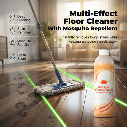 Multi-Effect Floor Cleaner with Mosquito Repellent