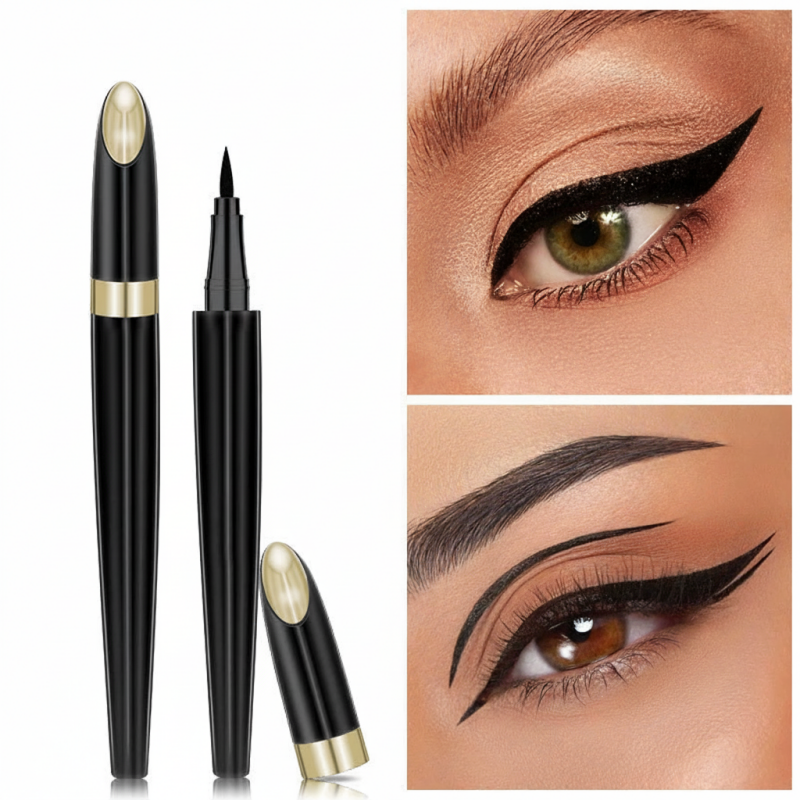Long-Lasting Smudge-Proof Liquid Eyeliner Pen