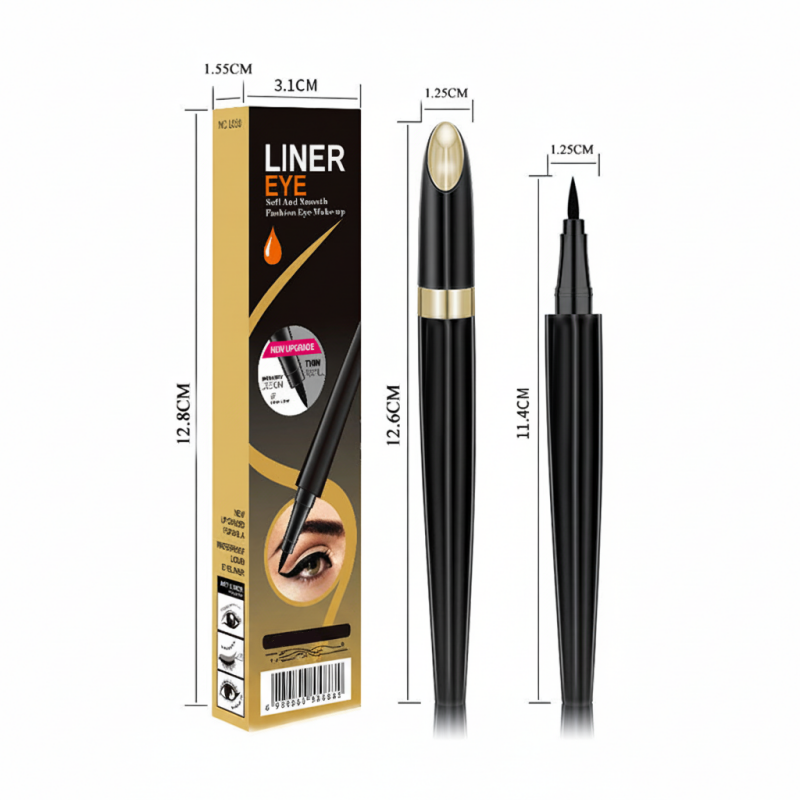 Long-Lasting Smudge-Proof Liquid Eyeliner Pen