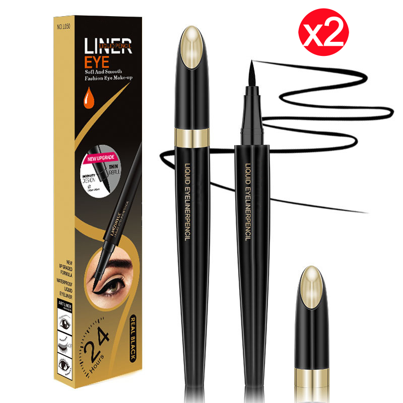 Long-Lasting Smudge-Proof Liquid Eyeliner Pen