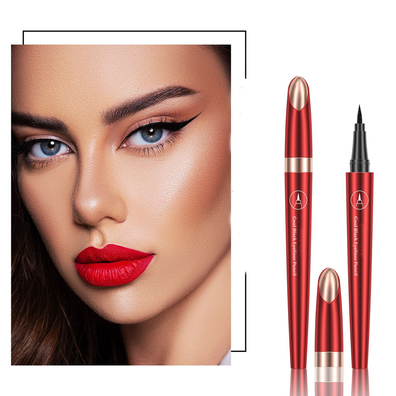 Long-Lasting Smudge-Proof Liquid Eyeliner Pen