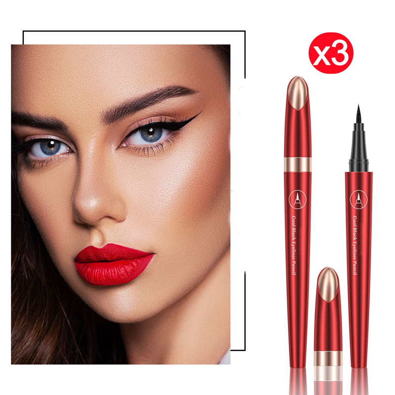Long-Lasting Smudge-Proof Liquid Eyeliner Pen