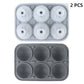 Baseball Sphere Ice Cube Mold