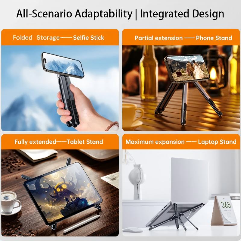 🧲📱4-in-1 Multifunctional Magnetic Device Stand