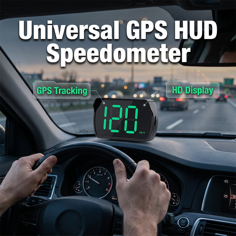 Universal GPS Car Head-Up Display Speedometer