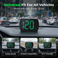 Universal GPS Car Head-Up Display Speedometer