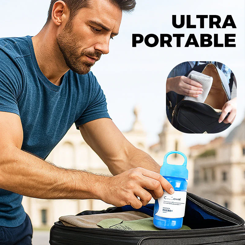 🔥Special summer offer! Buy one, get one free!⚡Over 50,000 sold!❄️A cooling, anti-perspiration towel you can use anywhere, anytime! Reusable, soft, absorbent and cooling.