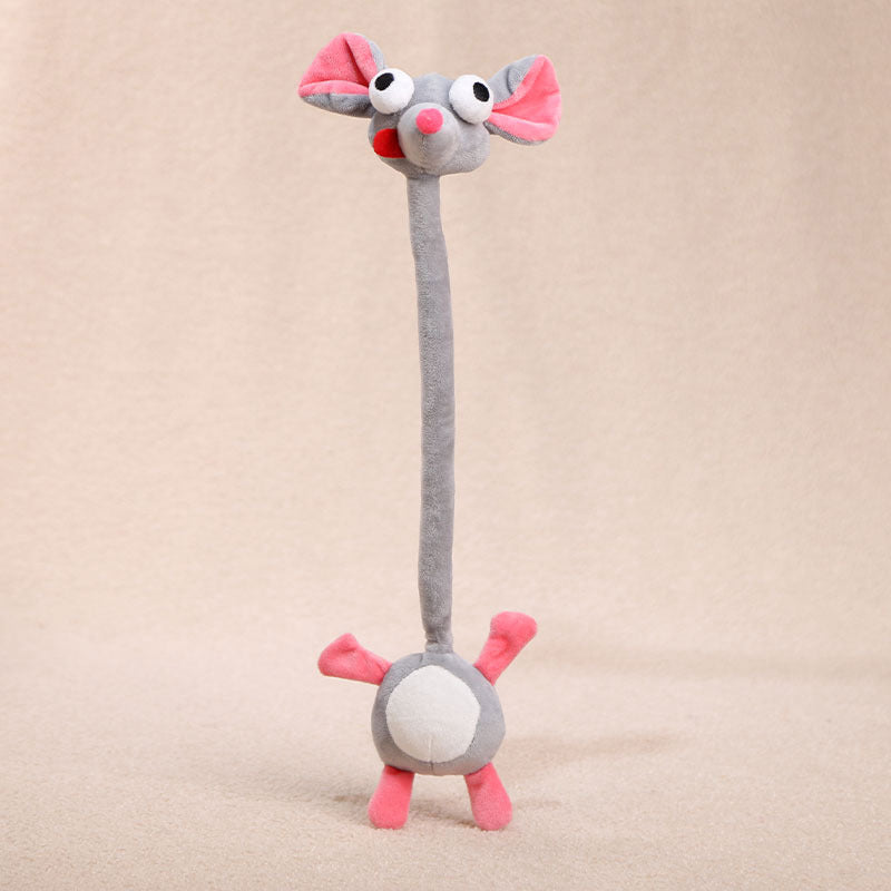 Long Neck Plush Animal Bag Pendant