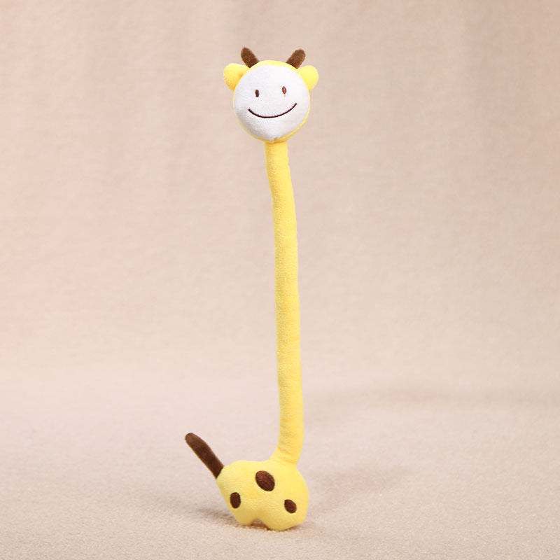 Long Neck Plush Animal Bag Pendant