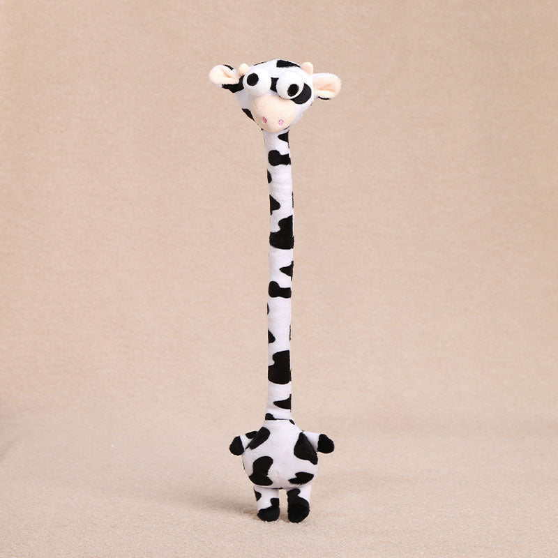 Long Neck Plush Animal Bag Pendant