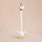 Long Neck Plush Animal Bag Pendant