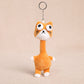 Long Neck Plush Animal Bag Pendant