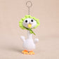 Long Neck Plush Animal Bag Pendant