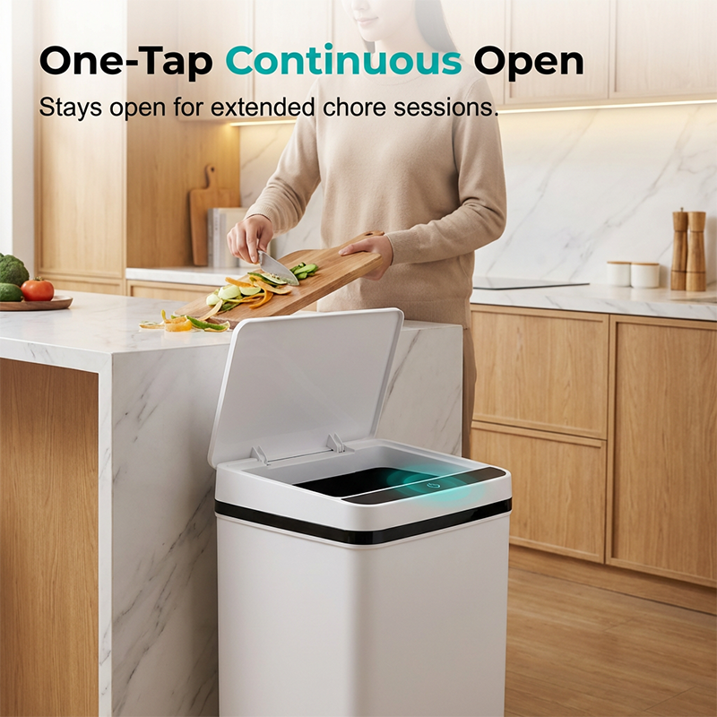 Nine Stars 13-Gal Motion Sensor Trash Can