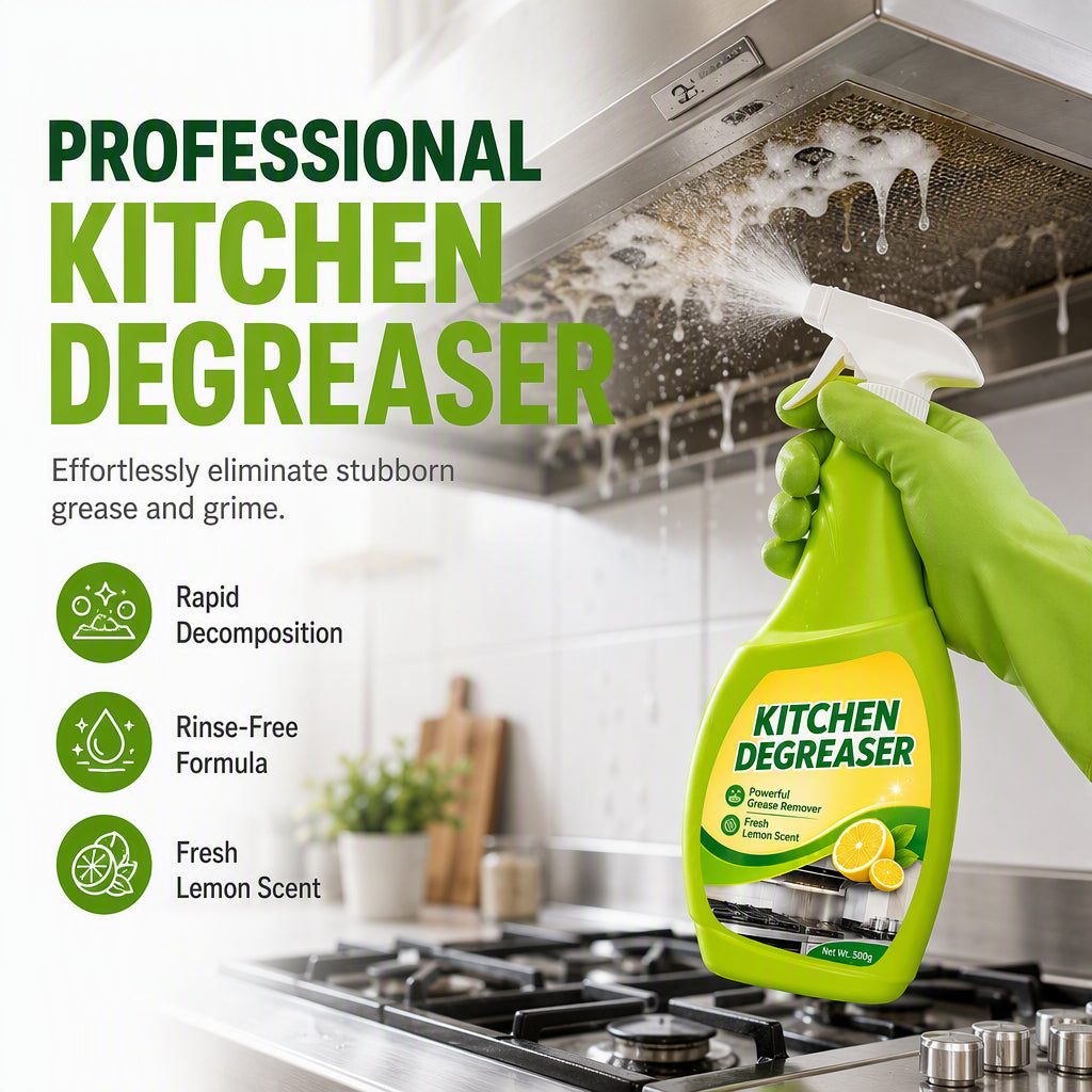 Multi-Purpose Kitchen Heavy Oil Foam Cleaner
