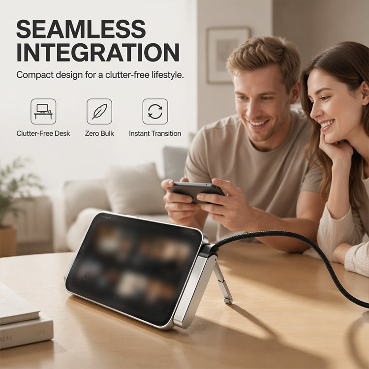🔥50% OFF NOW! 2-in-1 foldable stand & 240W fast-charging braided Type-C cable, stable & durable 🔌⚡📱✅💥