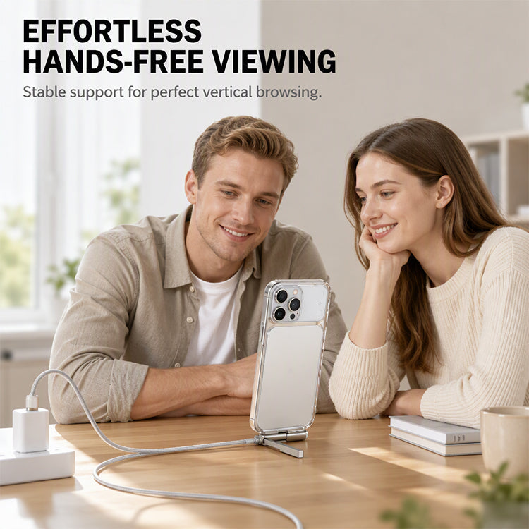 🔥50% OFF NOW! 2-in-1 foldable stand & 240W fast-charging braided Type-C cable, stable & durable 🔌⚡📱✅💥