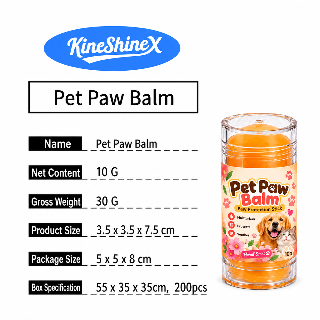 🔥50% OFF NOW! Floral pet paw balm twist-up, moisturizes paw pads for dogs & cats 🐾🌸✅💥