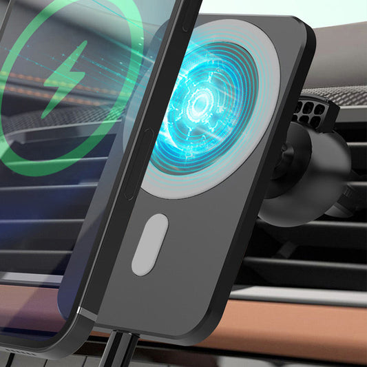 15W Fast-charging Car Magnetic Wireless Charger